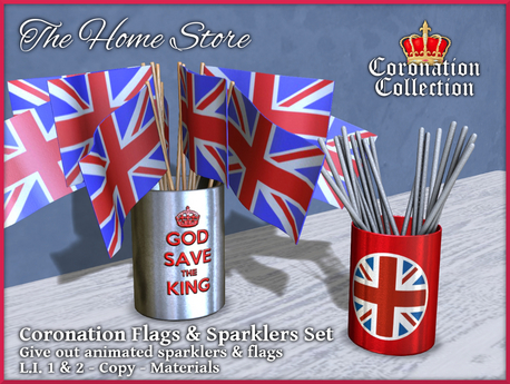 Second Life Marketplace - UNION JACK - Union Jack Flag Giver - Sparkler